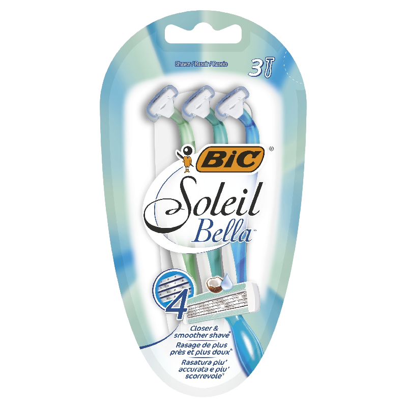 BIC Soleil Bella Skraber (3 stk)